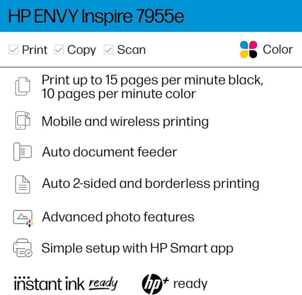 HP ENVY Inspire 7955e - Image 3